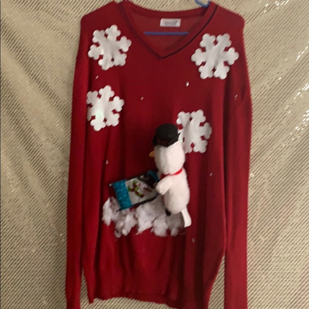 Handmade ugly Christmas sweater